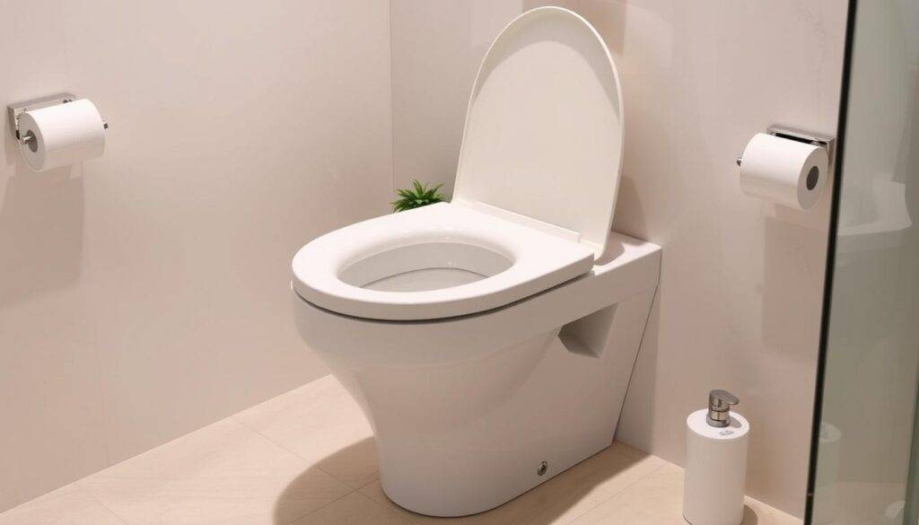 round toilet